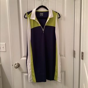 IZOD Navy Blue Golf Dress Size XL